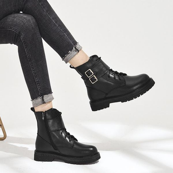 boots winter 2021 layer cowhide women's fall single shoes, fashion and simple square root shoes, Black
boots winter 2021 layer cowhide women's fall single shoes, fashion and simple square root shoes, Black
