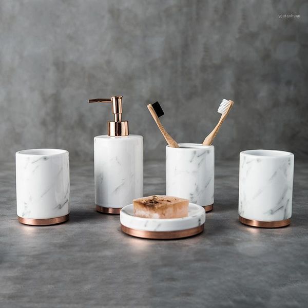 bath accessory set bathroom sets 5pcs toothbrush holder marble ceramics washing mug supplies1
bath accessory set bathroom sets 5pcs toothbrush holder marble ceramics washing mug supplies1