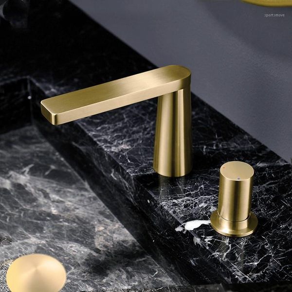 bathroom sink faucets est brushed gold brass faucet two holes single handle cold water mixer basin faucet1
bathroom sink faucets est brushed gold brass faucet two holes single handle cold water mixer basin faucet1