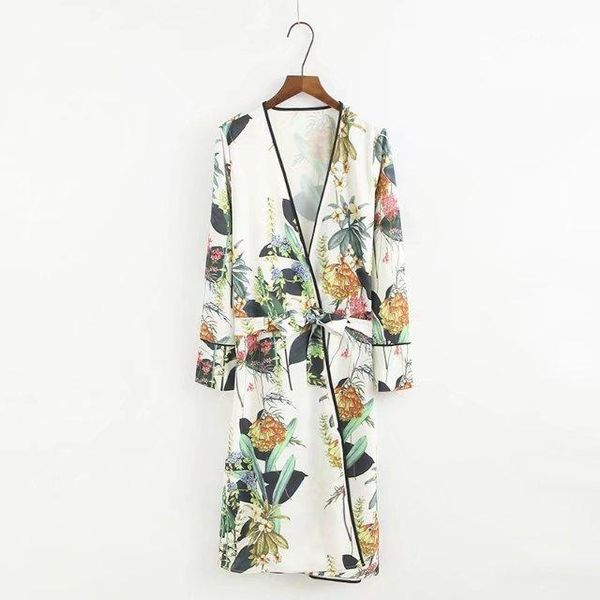 women's blouses & shirts boho v neck flower print long kimono shirt ethnic lacing up with sashes cardigan loose blouse femme1, White
women's blouses & shirts boho v neck flower print long kimono shirt ethnic lacing up with sashes cardigan loose blouse femme1, White