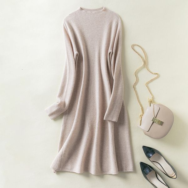2021 women's dresses 100% cashmere and knitted jumpers long oneck winter/female autumn dressed in knit wool clothes klcj, Black;gray
2021 women's dresses 100% cashmere and knitted jumpers long oneck winter/female autumn dressed in knit wool clothes klcj, Black;gray