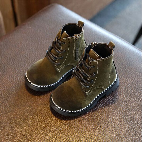 spring/autumn children girls boys leather zip rubber ankle martin fashion baby boy girl shoes for kids boots 21-30, Black
spring/autumn children girls boys leather zip rubber ankle martin fashion baby boy girl shoes for kids boots 21-30, Black