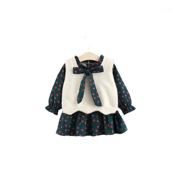 clothing sets 2pcs wlg girls outfits kids spring vest and dot printed dress set baby girl casual clothes1, White
clothing sets 2pcs wlg girls outfits kids spring vest and dot printed dress set baby girl casual clothes1, White