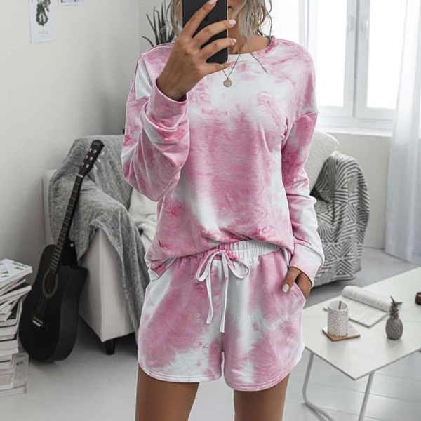 women's tracksuits 2021 2 piece tie dye set women lounge wear tracksuit two outfits for, Gray
women's tracksuits 2021 2 piece tie dye set women lounge wear tracksuit two outfits for, Gray