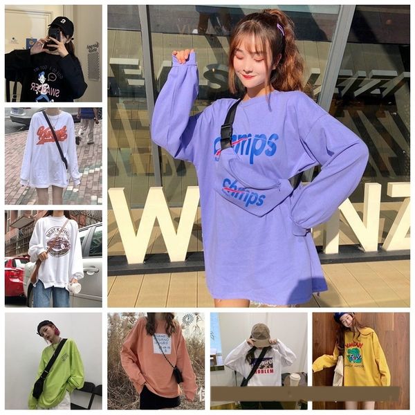 2020 new autumn long sleeve t-shirt student korean loose thin coat t-shirt bf harajuku women's 9yeoi, White
2020 new autumn long sleeve t-shirt student korean loose thin coat t-shirt bf harajuku women's 9yeoi, White