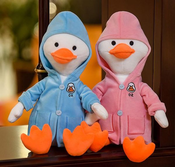 40-80cm cartoon cute duck dolls plush toy stuffed soft animal pillow colorful dressed clothes ducks girls kids birthday gift
40-80cm cartoon cute duck dolls plush toy stuffed soft animal pillow colorful dressed clothes ducks girls kids birthday gift