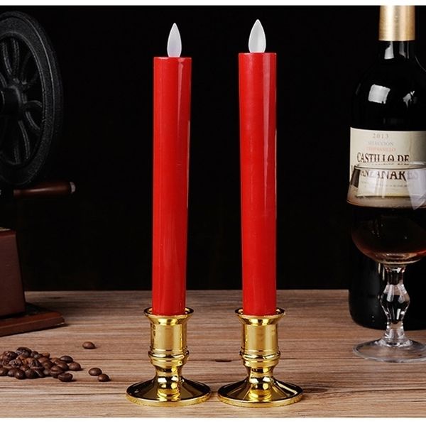 new design pair of long pole simulation shaking fire candle with golden holders abs material led candles for wedding home decoration
new design pair of long pole simulation shaking fire candle with golden holders abs material led candles for wedding home decoration