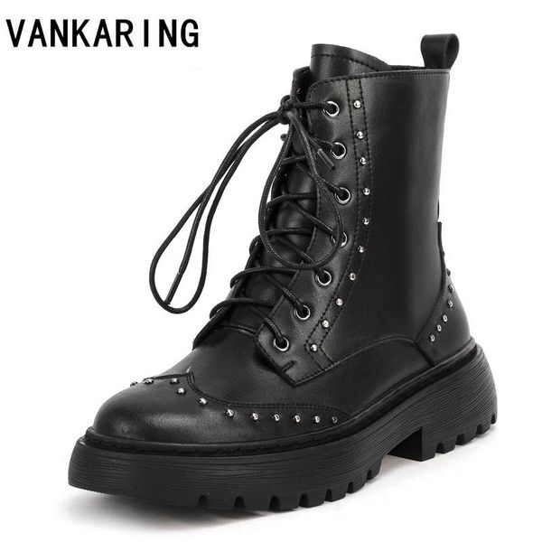 boots genuine leather women's winter ankle women female short shoes 2021 autumn vintage booties motorcycle platform, Black
boots genuine leather women's winter ankle women female short shoes 2021 autumn vintage booties motorcycle platform, Black