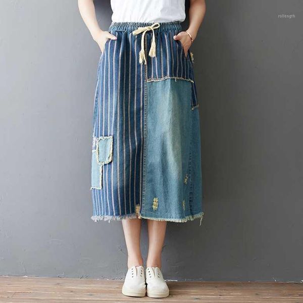 literary jean skirts for ladies denim korean style skirt women patchwork faldas largas mujer bohemia long maxi skirts for women1, Black
literary jean skirts for ladies denim korean style skirt women patchwork faldas largas mujer bohemia long maxi skirts for women1, Black