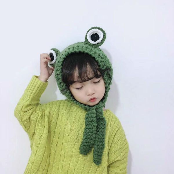 cute baby hat with frog eyes knitted children bonnet cap warm autumn winter infant boys girls crochet hat beanie p props
cute baby hat with frog eyes knitted children bonnet cap warm autumn winter infant boys girls crochet hat beanie p props