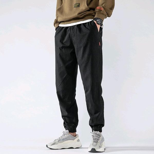 men's pants fashion sweatpants baggy autumn winter plus velvet thickening trend casual cargo pantalon homme men clothing bc50xxk, Black
men's pants fashion sweatpants baggy autumn winter plus velvet thickening trend casual cargo pantalon homme men clothing bc50xxk, Black
