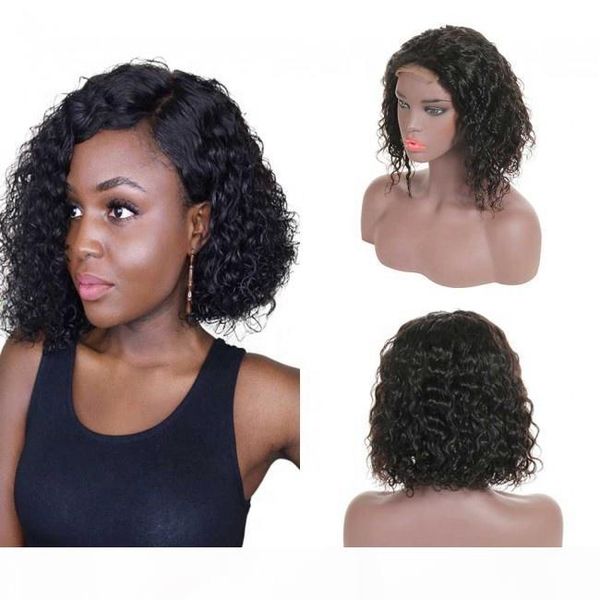 indian curly human hair wig lace front for black women 10inch bob short virgin cuticle aligned hair natural human hair wigs, Black;brown
indian curly human hair wig lace front for black women 10inch bob short virgin cuticle aligned hair natural human hair wigs, Black;brown