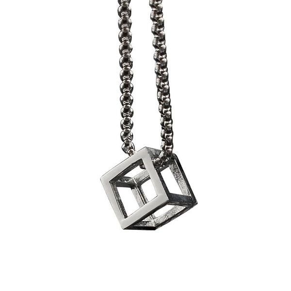 steel chain necklaces square pendant womens stainless steel fashion pendant gifts for man accessories set jewelry on the neck, Silver
steel chain necklaces square pendant womens stainless steel fashion pendant gifts for man accessories set jewelry on the neck, Silver