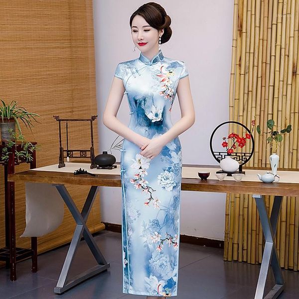 high split cheongsam summer women slim qipao female blue floral chinese dress elegant vintage dresses big size 3xl 4xl1, Red
high split cheongsam summer women slim qipao female blue floral chinese dress elegant vintage dresses big size 3xl 4xl1, Red