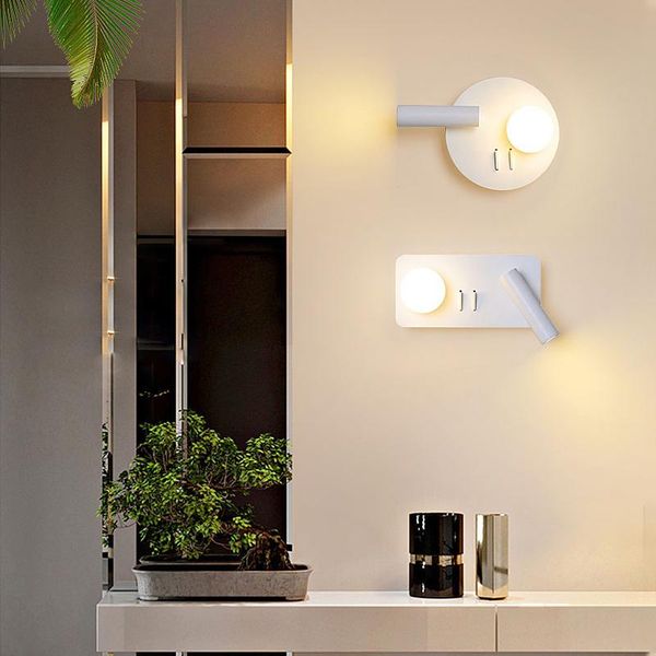 nordic modern minimalist bedroom bedside lamp can be rotated with switch personality aisle wall lamp reading wall lb71618
nordic modern minimalist bedroom bedside lamp can be rotated with switch personality aisle wall lamp reading wall lb71618