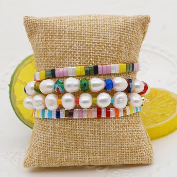 charm bracelets go2boho boho jewelry natural pearls bracelet for women rainbow miyuki tila beads glass summer beach pulseras 2021, Golden;silver
charm bracelets go2boho boho jewelry natural pearls bracelet for women rainbow miyuki tila beads glass summer beach pulseras 2021, Golden;silver