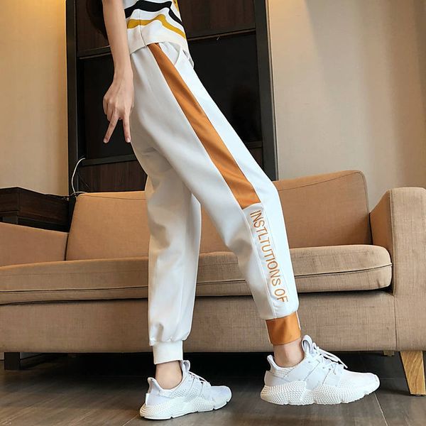 2021 new female fashion looses harem high elastic women's comfortable sport jogging pants ladies plus size streetwear wpmc, Black;white
2021 new female fashion looses harem high elastic women's comfortable sport jogging pants ladies plus size streetwear wpmc, Black;white