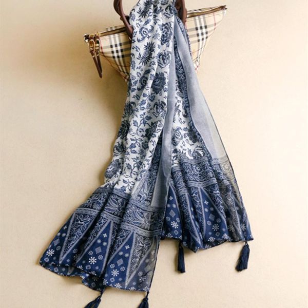 chinese silk autumn and winter new style lady fashion print scarf women sunscreen beach cotton shawl popular quality headscarf wmtpsm, Blue;gray
chinese silk autumn and winter new style lady fashion print scarf women sunscreen beach cotton shawl popular quality headscarf wmtpsm, Blue;gray