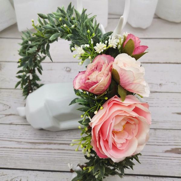 women wedding rose flower crown birthday party headband women hair accessories girl rural floral garland wedding floral qylthd
women wedding rose flower crown birthday party headband women hair accessories girl rural floral garland wedding floral qylthd