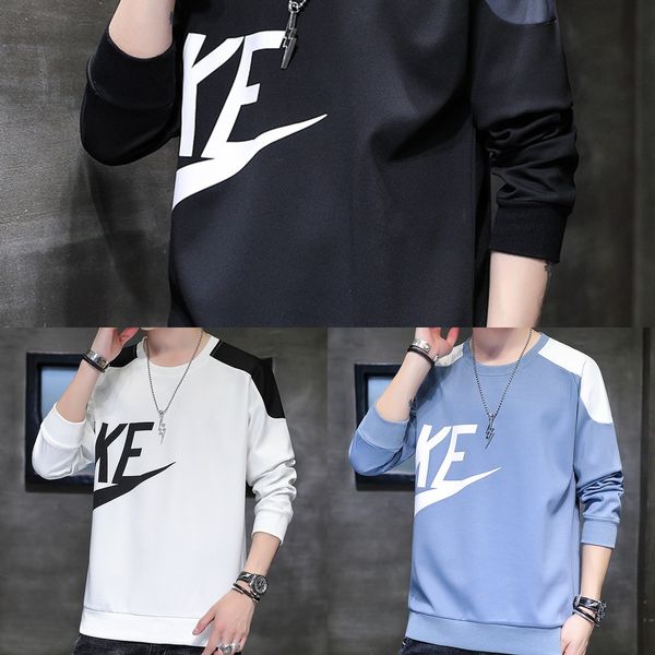 long sleeve sweater men's spring and autumn new korean style loose large size solid color round neck coat sweaterbaseball sweaterbase s, Black
long sleeve sweater men's spring and autumn new korean style loose large size solid color round neck coat sweaterbaseball sweaterbase s, Black