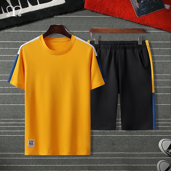 summer men's track suits tshirts shorts sets polyester fashioin male tracksuits t-shirt bermuda masculina board shorts patchwork lj2011, Gray
summer men's track suits tshirts shorts sets polyester fashioin male tracksuits t-shirt bermuda masculina board shorts patchwork lj2011, Gray