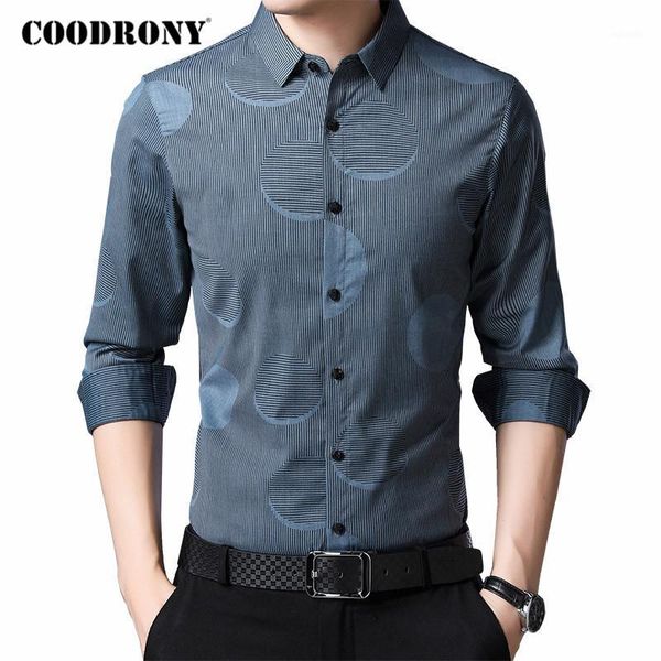 men's casual shirts coodrony brand long sleeve shirt men spring autumn arrival business mens fashion pattern chemise homme c60421, White;black
men's casual shirts coodrony brand long sleeve shirt men spring autumn arrival business mens fashion pattern chemise homme c60421, White;black