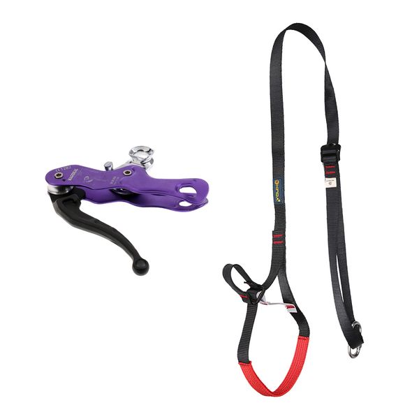 safety rock climbing caving self braking sdescender with adjustable foot loop ascender webbing strap fall arrest protection
safety rock climbing caving self braking sdescender with adjustable foot loop ascender webbing strap fall arrest protection