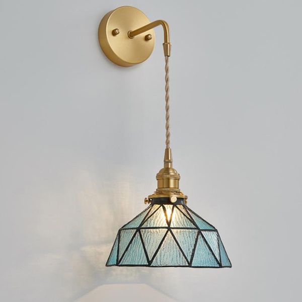 wall lamp post-modern led indoor nordic brass handmade glass sconce aisle balcony bedroom bedside lighting fixture
wall lamp post-modern led indoor nordic brass handmade glass sconce aisle balcony bedroom bedside lighting fixture