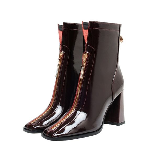 2021 female fashion genuine leather ankle winter high heels party night shoes boots opbw, Black
2021 female fashion genuine leather ankle winter high heels party night shoes boots opbw, Black