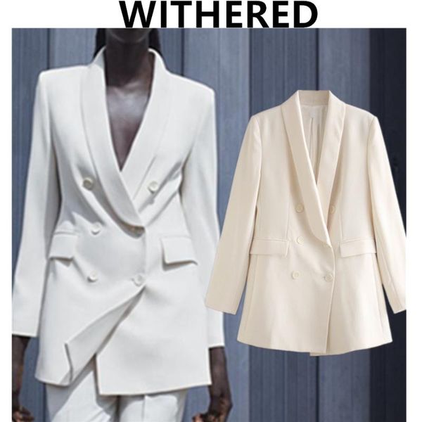 withered blazer feminino england style fashion double breasted party blazer women mujer 2021 women blazers and jackets, White;black
withered blazer feminino england style fashion double breasted party blazer women mujer 2021 women blazers and jackets, White;black