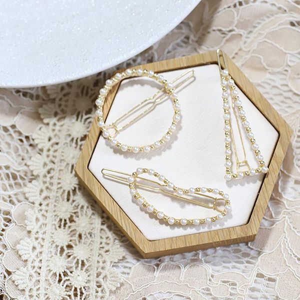 aomu korea fashion chic geometric round imitiation pearl hair clips for women girls hair accessories sqcirm new_dhbest, Golden;white
aomu korea fashion chic geometric round imitiation pearl hair clips for women girls hair accessories sqcirm new_dhbest, Golden;white