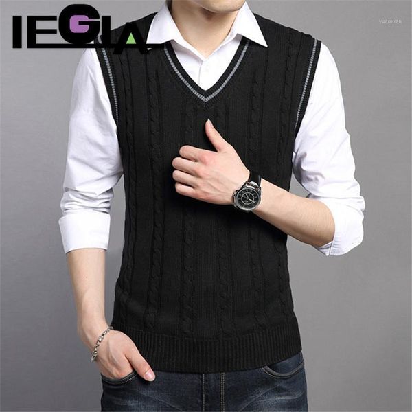 men sweater winter&spring jacket mens pullovers sleeveless knitted gentleman sweater vest male elegant casual designe1, White;black
men sweater winter&spring jacket mens pullovers sleeveless knitted gentleman sweater vest male elegant casual designe1, White;black