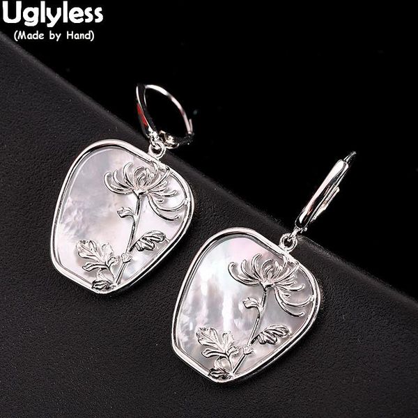 uglyless 100% real 925 silver chrysanthemum blooming earrings for women square shell earrings creative handmade floral brincos
uglyless 100% real 925 silver chrysanthemum blooming earrings for women square shell earrings creative handmade floral brincos