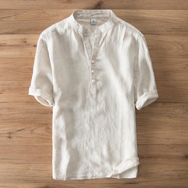 men's casual shirts summer 2021 mens blue beige white short sleeve 3xl buttons linen blouse shirt , blouses for men, White;black
men's casual shirts summer 2021 mens blue beige white short sleeve 3xl buttons linen blouse shirt , blouses for men, White;black