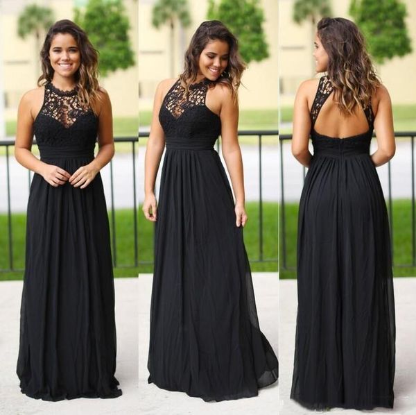 2021 black lace prom dresses a line halter neck hollow back floor length chiffon long party gowns bridesamid dress under 100
2021 black lace prom dresses a line halter neck hollow back floor length chiffon long party gowns bridesamid dress under 100
