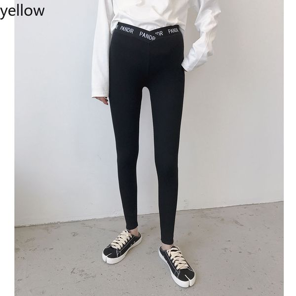 solid color women yoga pants with pockets high waist sports gym wear leggings elastic fitness lady overall full tights workout, White 
solid color women yoga pants with pockets high waist sports gym wear leggings elastic fitness lady overall full tights workout, White