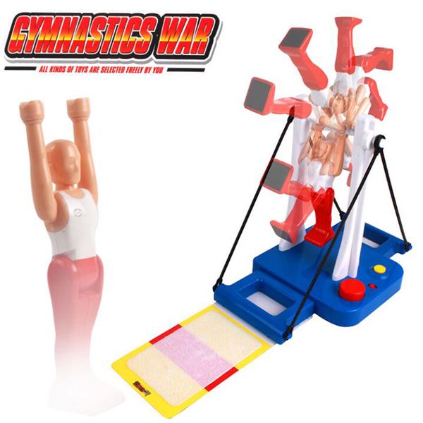creative gymnastic machine toy novelty gymnastics war gymnastic machine horizontal bar hand eye coordination desktoys q0115
creative gymnastic machine toy novelty gymnastics war gymnastic machine horizontal bar hand eye coordination desktoys q0115