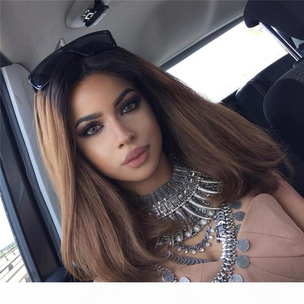ombre 1b 30 short bob wig glueless full lace wig with baby hair straight lace front human hair wigs for black women, Black;brown
ombre 1b 30 short bob wig glueless full lace wig with baby hair straight lace front human hair wigs for black women, Black;brown