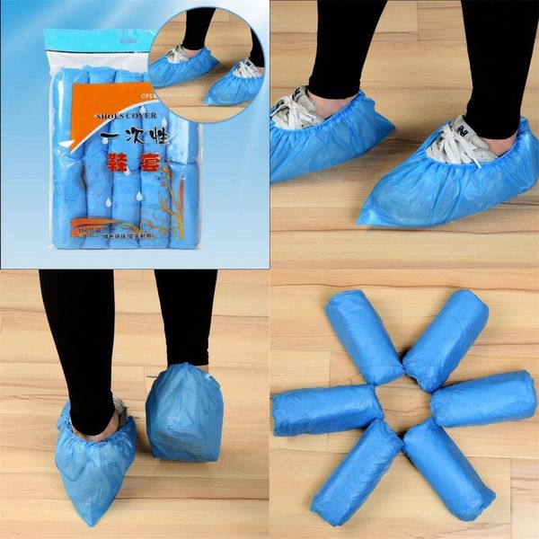 100 piece disposable shoes covers blue color thick cpe dust overshoe antiskid boots cover sleeve 10 8ld e19
100 piece disposable shoes covers blue color thick cpe dust overshoe antiskid boots cover sleeve 10 8ld e19
