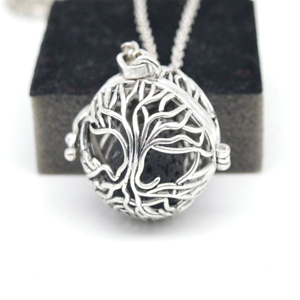wholesale- boho necklace for women engelsrufer necklace jewelry essential oil diffuser necklace with lava stone lockets, Silver
wholesale- boho necklace for women engelsrufer necklace jewelry essential oil diffuser necklace with lava stone lockets, Silver
