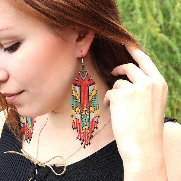 royalbeier women handmade multicolor bohemian beaded long tassel earrings for beads statement dangle earrings ethnic jewelry, Silver
royalbeier women handmade multicolor bohemian beaded long tassel earrings for beads statement dangle earrings ethnic jewelry, Silver