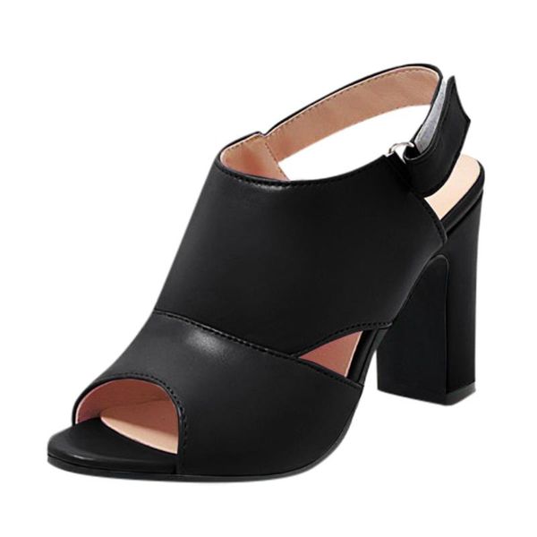 sagace summer women's sandals fish mouth cascading belt buckle open toe high heel sandals ladies thick bottom casual, Black
sagace summer women's sandals fish mouth cascading belt buckle open toe high heel sandals ladies thick bottom casual, Black