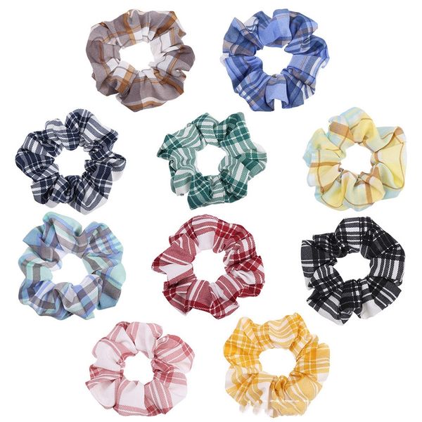 hair ring sweet and lovely plaid print scrunchies headress elastic bobble hairband women girl hair rope holder 10 color f102301, Slivery;white
hair ring sweet and lovely plaid print scrunchies headress elastic bobble hairband women girl hair rope holder 10 color f102301, Slivery;white