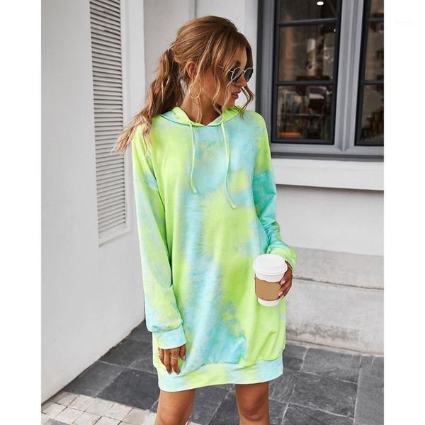 women long sleeve drawstring midi hoodie dress neon tie-dye printed casual loose pullover tunic sweatshirt with pockets1, Black
women long sleeve drawstring midi hoodie dress neon tie-dye printed casual loose pullover tunic sweatshirt with pockets1, Black