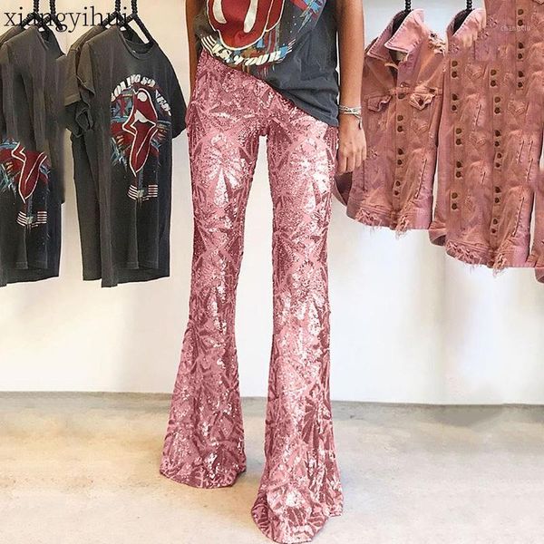 sequins party pants women casual high waist flare pants full length trousers new autumn winter black pink streetwear pant1, Black;white
sequins party pants women casual high waist flare pants full length trousers new autumn winter black pink streetwear pant1, Black;white