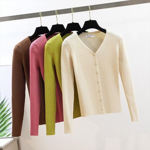 solid v neck women cardigan sweater ribbed knitted spring autumn summer open cardigans knitted sweaters, White;black
solid v neck women cardigan sweater ribbed knitted spring autumn summer open cardigans knitted sweaters, White;black