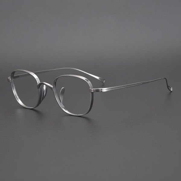 japanese hand-made titanium glasses frames men retro square eyeglasses women myopia optical prescription eyewear, Black
japanese hand-made titanium glasses frames men retro square eyeglasses women myopia optical prescription eyewear, Black