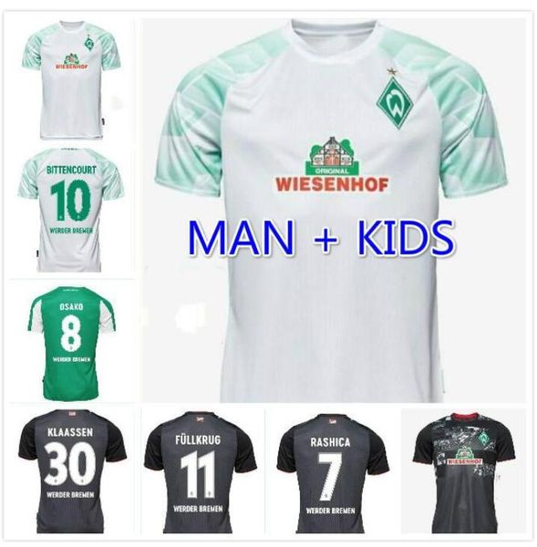 man+kids kit 20 21 sv werder bremen third soccer jerseys 2019 2020 2021 black klaassen fullkrug bittencourt rashica pizarro football shirts, Black;yellow
man+kids kit 20 21 sv werder bremen third soccer jerseys 2019 2020 2021 black klaassen fullkrug bittencourt rashica pizarro football shirts, Black;yellow