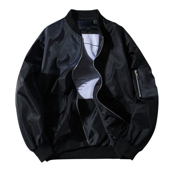 bomber jacket men coat letterman mens flight jackets and coats loose streetwear t200502, Black;brown
bomber jacket men coat letterman mens flight jackets and coats loose streetwear t200502, Black;brown