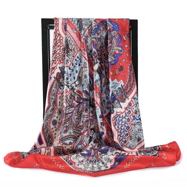 scarves fashion kerchief hijab scarf for women silk satin head scarfs headband 90*90cm square shawls and wraps ladies spring, Blue;gray
scarves fashion kerchief hijab scarf for women silk satin head scarfs headband 90*90cm square shawls and wraps ladies spring, Blue;gray